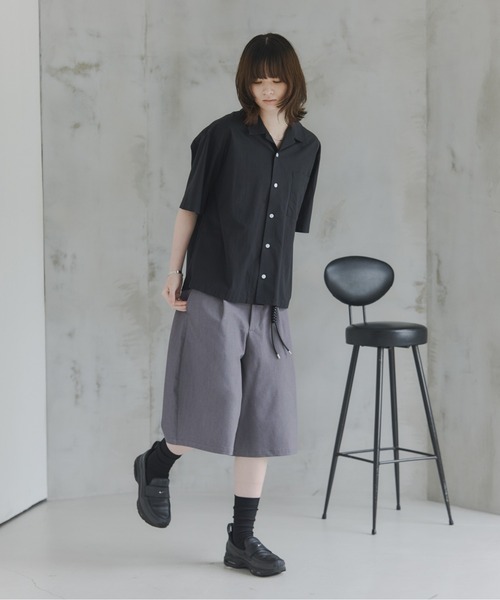 Confirm（コンファーム）の「Short-Length Open-Collar Shirt / ショート丈 オープンカラーシャツ（シャツ/ブラウス・メンズ・ブラック系その他/イエロー/オレンジ/ブルー/ホワイト系その他/ブラック・L/S/M）」の17枚目の写真