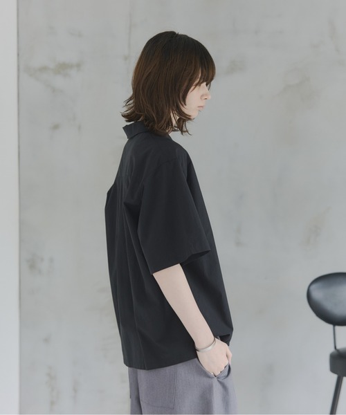 Confirm（コンファーム）の「Short-Length Open-Collar Shirt / ショート丈 オープンカラーシャツ（シャツ/ブラウス・メンズ・ブラック系その他/イエロー/オレンジ/ブルー/ホワイト系その他/ブラック・L/S/M）」の7枚目の写真