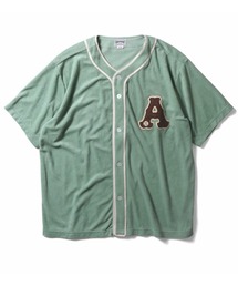 ベースボールシャツ」に該当するグリーン・カーキ/緑色系の