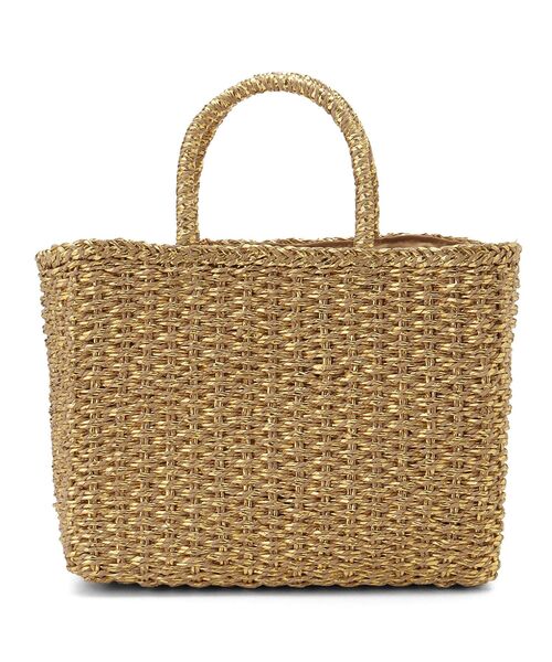 one'sterrace（ワンズテラス）の「TSL メタリックミックスペーパートート（トートバッグ・レディース・シルバー系8/ゴールド系8・99）」の5枚目の写真