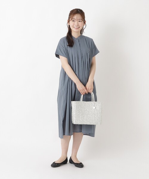 one'sterrace（ワンズテラス）の「TSL メタリックミックスペーパートート（トートバッグ・レディース・シルバー系8/ゴールド系8・99）」の12枚目の写真