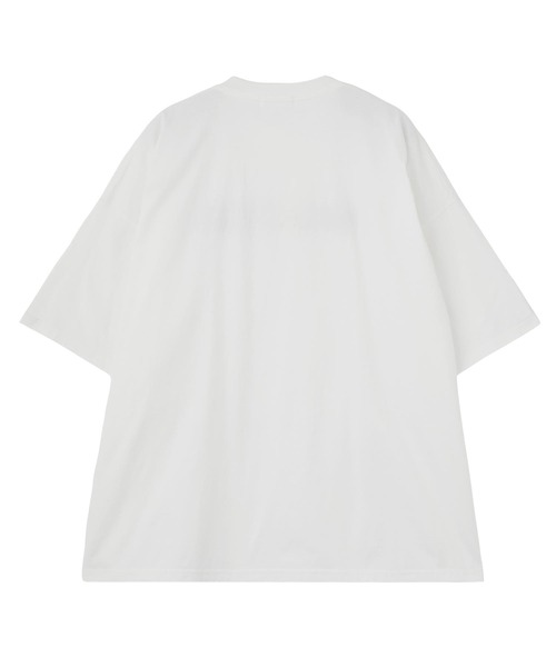 MILKFED.(ミルクフェド)の「STENCIL SAGARA EMBROIDERY S/S TEE(Tシャツ/カットソー・レディース・ホワイト/オフホワイト/チャコール・ONE SIZE)」の5枚目の写真