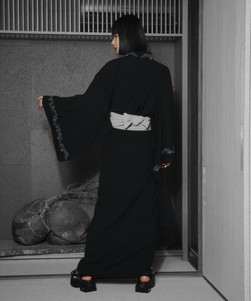 HARE(ハレ)の「【WEB限定】HARE-HYBRID YUKATA 3SET(HARE)(浴衣・メンズ・ブラック/ブラック系その他・FREE)」の3枚目の写真