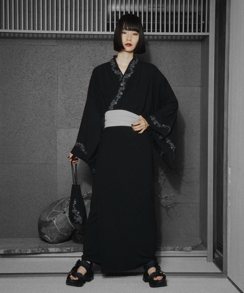 HARE(ハレ)の「【WEB限定】HARE-HYBRID YUKATA 3SET(HARE)(浴衣・メンズ・ブラック/ブラック系その他・FREE)」の5枚目の写真