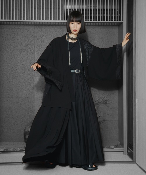 HARE(ハレ)の「【WEB限定】HARE-HYBRID YUKATA 3SET(HARE)(浴衣・メンズ・ブラック/ブラック系その他・FREE)」の8枚目の写真