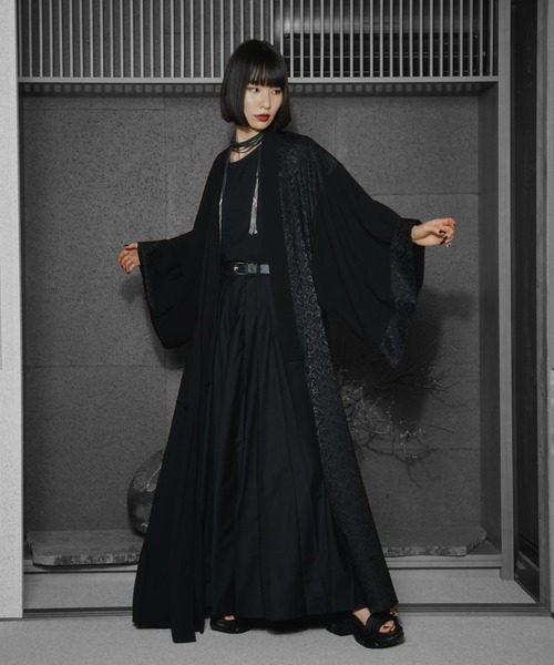 HARE(ハレ)の「【WEB限定】HARE-HYBRID YUKATA 3SET(HARE)(浴衣・メンズ・ブラック/ブラック系その他・FREE)」の9枚目の写真