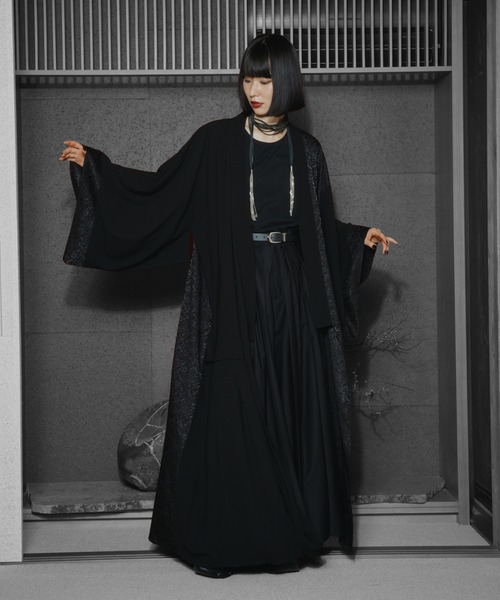 HARE(ハレ)の「【WEB限定】HARE-HYBRID YUKATA 3SET(HARE)(浴衣・メンズ・ブラック/ブラック系その他・FREE)」の10枚目の写真