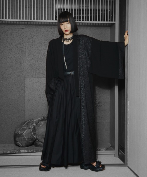 HARE(ハレ)の「【WEB限定】HARE-HYBRID YUKATA 3SET(HARE)(浴衣・メンズ・ブラック/ブラック系その他・FREE)」の11枚目の写真