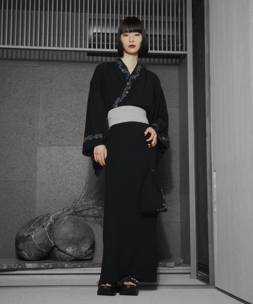 HARE(ハレ)の「【WEB限定】HARE-HYBRID YUKATA 3SET(HARE)(浴衣・メンズ・ブラック/ブラック系その他・FREE)」の15枚目の写真