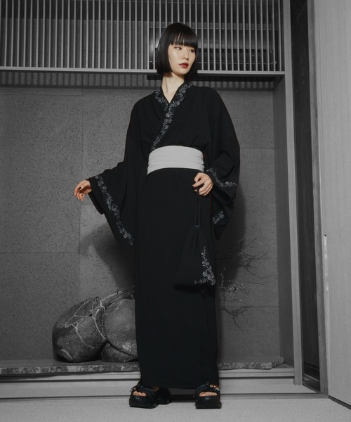HARE(ハレ)の「【WEB限定】HARE-HYBRID YUKATA 3SET(HARE)(浴衣・メンズ・ブラック/ブラック系その他・FREE)」の16枚目の写真