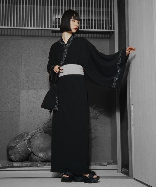HARE(ハレ)の「【WEB限定】HARE-HYBRID YUKATA 3SET(HARE)(浴衣・メンズ・ブラック/ブラック系その他・FREE)」の18枚目の写真