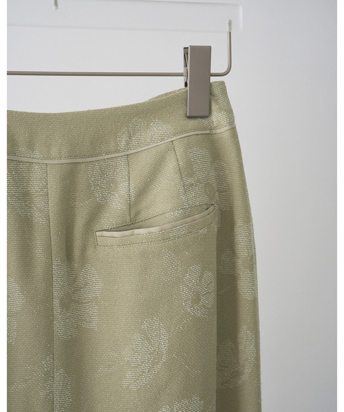anuke(アンヌーク)の「Flower Jacquard Skirt(スカート・レディース・ブラウン/アイボリー・38inch/36inch)」の17枚目の写真