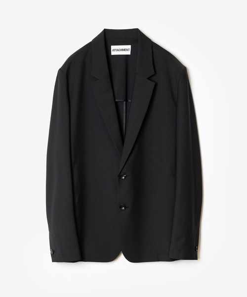 ATTACHMENT(アタッチメント)の「2/80 PE/WO ストレッチトロ 2Bジャケット / 2/80 PE/WO STRETCH TRO 2B JACKET(テーラードジャケット・メンズ・ネイビー/グレー/ブラック・1/4/3/2)」の1枚目の写真