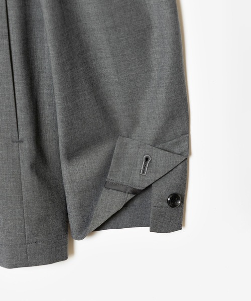 ATTACHMENT(アタッチメント)の「2/80 PE/WO ストレッチトロ 2Bジャケット / 2/80 PE/WO STRETCH TRO 2B JACKET(テーラードジャケット・メンズ・ネイビー/グレー/ブラック・1/4/3/2)」の8枚目の写真
