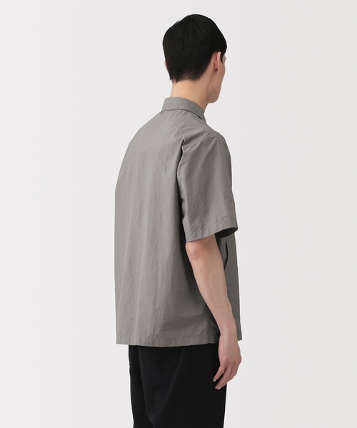 MUJI Labo（ムジラボ）の「〔MUJI Labo〕紳士　天然素材を原料に染色した半袖シャツ（シャツ/ブラウス・メンズ・グレー/ベージュ/ブラック・S/M/L/XL）」の8枚目の写真