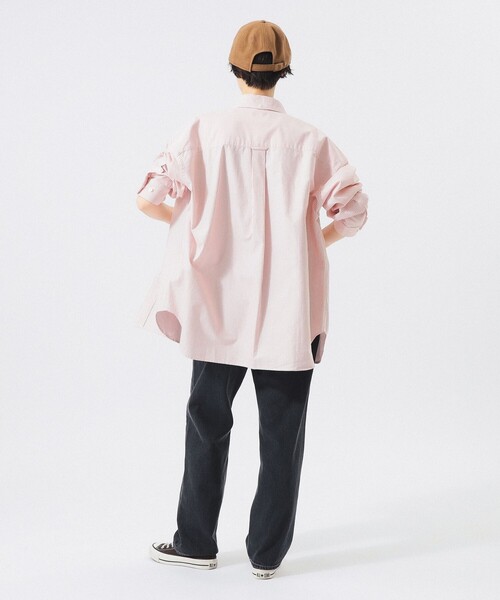 BEAMS BOY(ビームスボーイ)の「ビック ボタンダウン シャツ(シャツ/ブラウス・レディース・オレンジ/グリーン/ブラウン・1/2)」の11枚目の写真