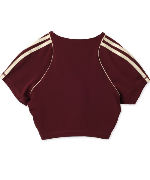adidas(アディダス)の「adidas OG SPORT T-SHIRTS BRA / アディダス オリジナルス スポーツ SST ブラTシャツ(Tシャツ/カットソー・レディース・マルーン・S/M/L)」の8枚目の写真