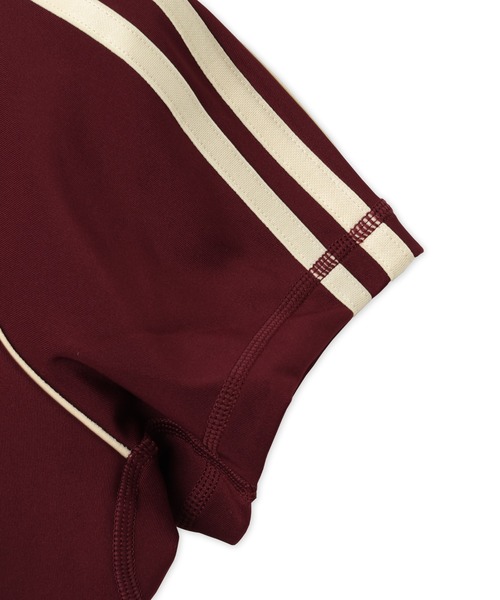adidas(アディダス)の「adidas OG SPORT T-SHIRTS BRA / アディダス オリジナルス スポーツ SST ブラTシャツ(Tシャツ/カットソー・レディース・マルーン・S/M/L)」の6枚目の写真