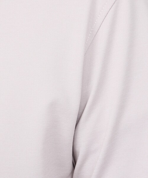 ABAHOUSE GRAY（アバハウスグレイ）の「【ON/OFF兼用】シルキー マイクロカノコ 半袖シャツ（シャツ/ブラウス・メンズ・ホワイト/サックスブルー/グレイッシュベージュ/グレイッシュブルー・44/46/48/50）」の18枚目の写真
