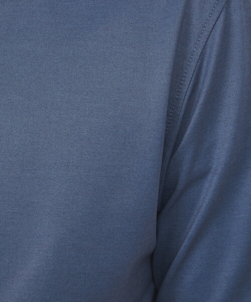 ABAHOUSE GRAY(アバハウスグレイ)の「【ON/OFF兼用】シルキー マイクロカノコ 半袖シャツ(シャツ/ブラウス・メンズ・ホワイト/サックスブルー/グレイッシュベージュ/グレイッシュブルー・44/46/48/50)」の11枚目の写真