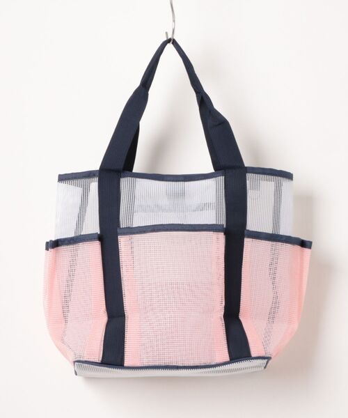 TONE SELECT GOODS(トーンセレクトグッズ)の「Liaa/メッシュ トートバッグ A18797(トートバッグ・レディース・ピンク・FREE)」の3枚目の写真