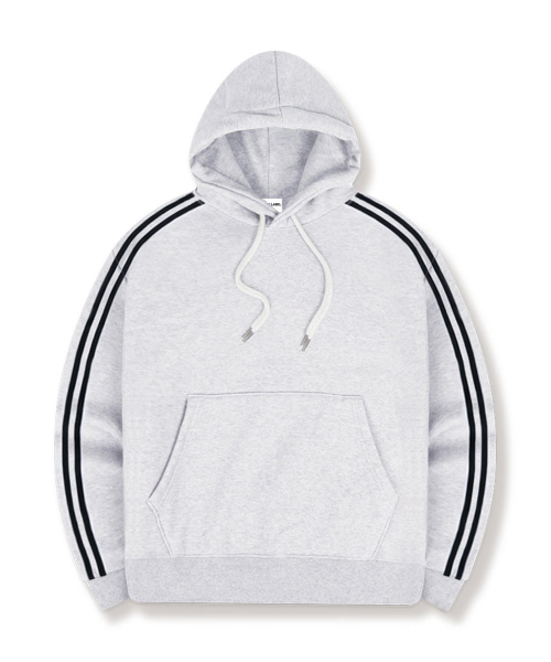 BASIC LABEL（ベーシックラベル）の「Izzy Oversized-fit track Oversized-fit hooded T-shirt 4 Color [BLBI_6501]（パーカー・レディース・ホワイト/アイボリー/ネイビー/ブラック・SMALL/MEDIUM/LARGE/X-LARGE）」の6枚目の写真
