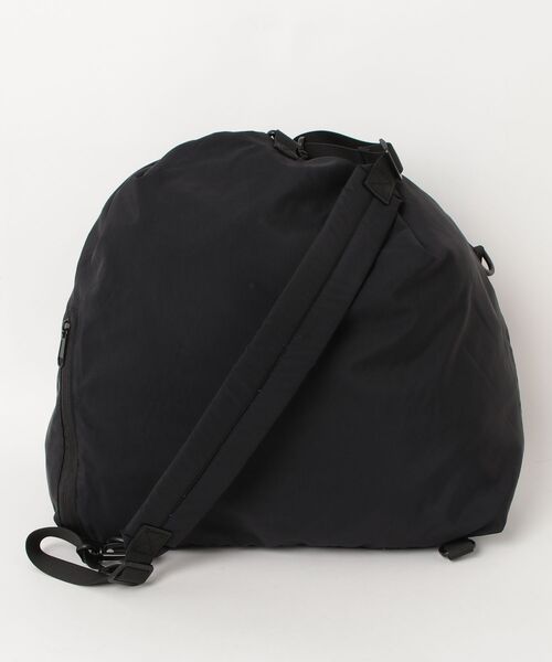 GERRY(ジェリー)の「GERRY 撥水加工 軽量 3WAY マルチ ナップサック リュックサック ショルダーバッグ 男女兼用(ショルダーバッグ・メンズ・ブラック・FREE)」の18枚目の写真