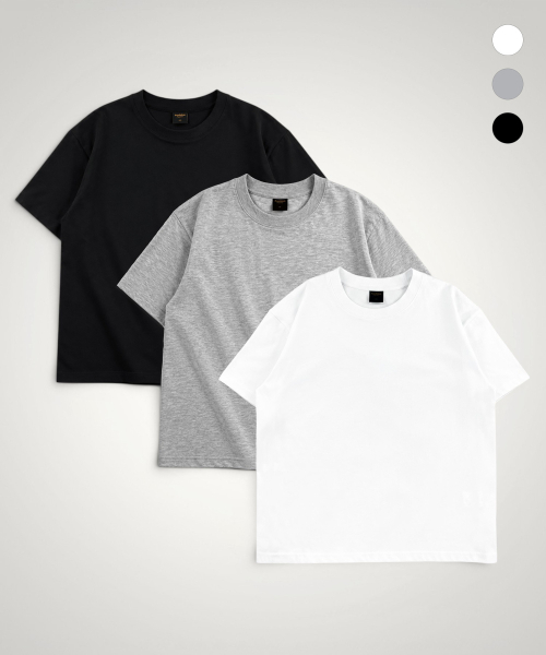 Pendulum(ペンデュラム)の「エッセンシャル高重量セミクロップ半袖Tシャツ LR2TU250_3color(Tシャツ/カットソー・メンズ・ホワイト/ブラック/ヘザーグレー・100/95/105)」の7枚目の写真