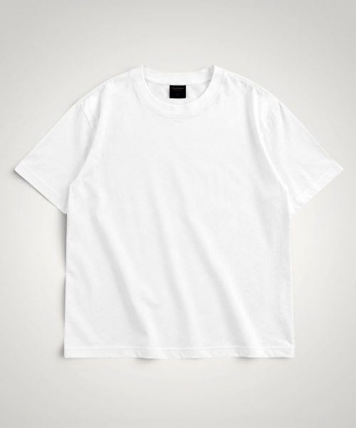 Pendulum(ペンデュラム)の「エッセンシャル高重量セミクロップ半袖Tシャツ LR2TU250_3color(Tシャツ/カットソー・メンズ・ホワイト/ブラック/ヘザーグレー・100/95/105)」の6枚目の写真