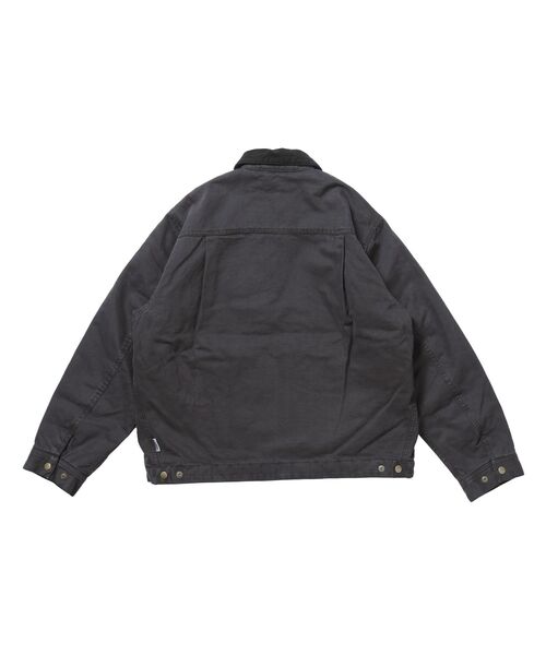 BEN DAVIS(ベンデイビス)の「【BEN DAVIS(ベンデイビス)】ZIP FRONT TRUCKER JACKET / トラッカージャケット コーデュロイ衿 ショート丈 中綿キルティング アウター ユニセックス(ブルゾン・メンズ・ブラック/ネイビー/ピンク系その他/その他1/サンドベージュ・LARGE/MEDIUM/X-LARGE)」の17枚目の写真