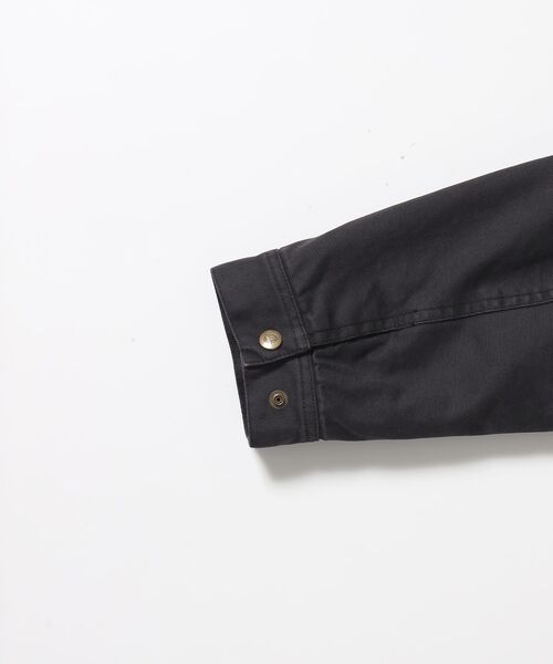 BEN DAVIS(ベンデイビス)の「【BEN DAVIS(ベンデイビス)】ZIP FRONT TRUCKER JACKET / トラッカージャケット コーデュロイ衿 ショート丈 中綿キルティング アウター ユニセックス(ブルゾン・メンズ・ブラック/ネイビー/ピンク系その他/その他1/サンドベージュ・LARGE/MEDIUM/X-LARGE)」の21枚目の写真
