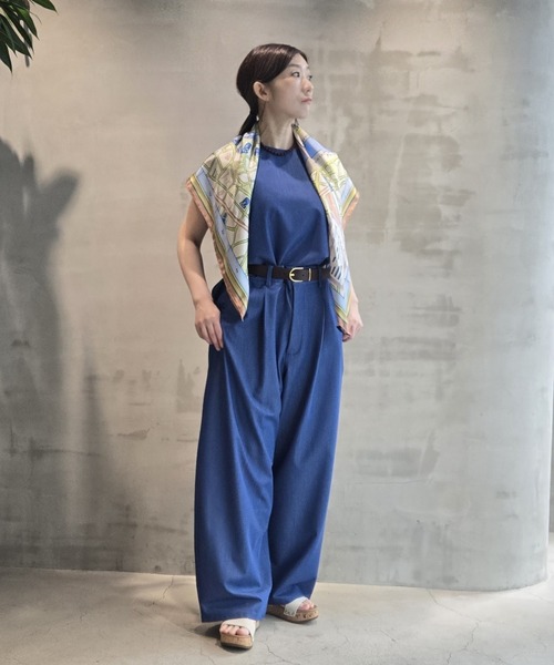 manipuri(マニプリ)の「<manipuri> 【別注】FUTAKOTAMAGAWA MAP SCARF / フタコタマガワマップスカーフ(バンダナ/スカーフ・レディース・ベージュ・FREE)」の14枚目の写真