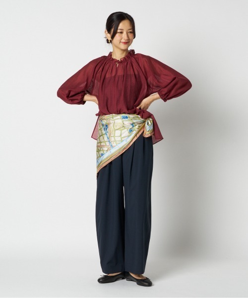 manipuri(マニプリ)の「<manipuri> 【別注】FUTAKOTAMAGAWA MAP SCARF / フタコタマガワマップスカーフ(バンダナ/スカーフ・レディース・ベージュ・FREE)」の11枚目の写真