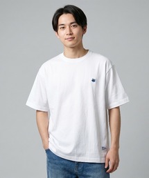 【CAMPFREE】刺繍 ワンポイント コットンTシャツ