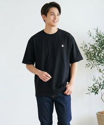 【CAMPFREE】刺繍 ワンポイント コットンTシャツ