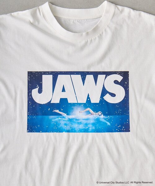BIRTHDAY BAR(バースデイバー)の「BIRTHDAY BAR/JAWS/Tシャツ(Tシャツ/カットソー・レディース・ホワイト・MEDIUM/X-LARGE)」の6枚目の写真