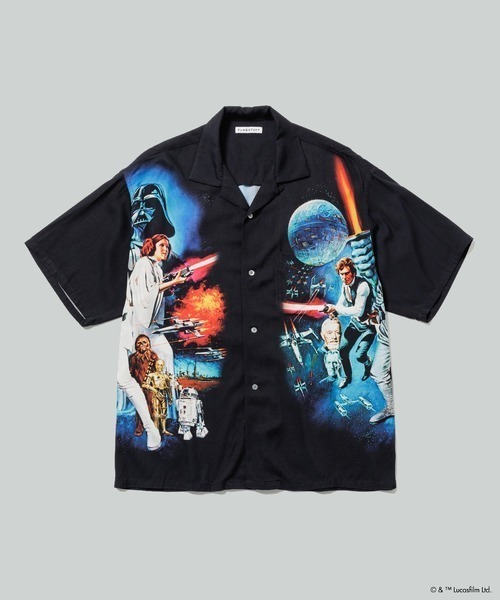 F-LAGSTUF-F（フラグスタフ）の「【F-LAGSTUF-F/フラッグスタッフ】EP4 S/S SHIRTS（シャツ/ブラウス・メンズ・ブラック・M/L）」の8枚目の写真