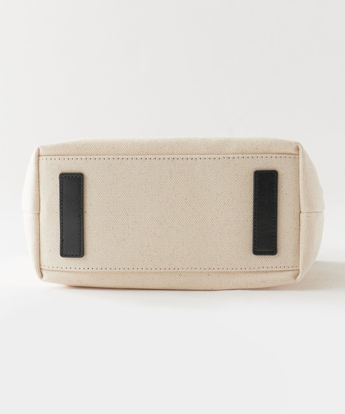 YAHKI(ヤーキ)の「YAHKI/ヤーキ CANVAS キャンバス トートバッグ レディース 2026年 夏(ショルダーバッグ・レディース・ブラック/バーガンディー・ONE SIZE)」の12枚目の写真