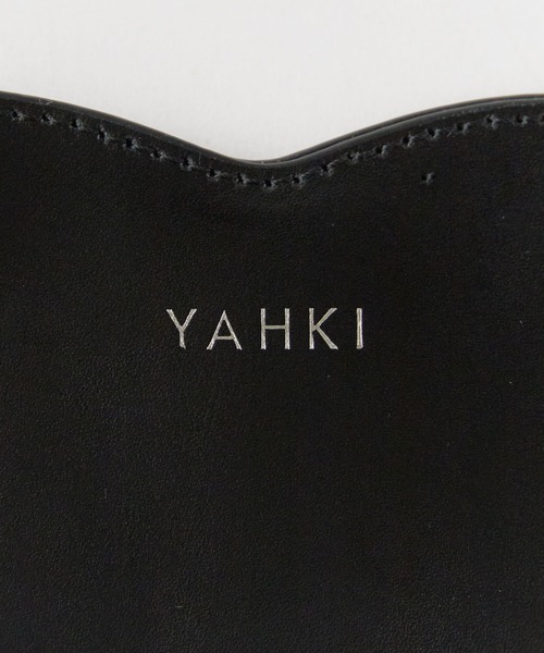 YAHKI(ヤーキ)の「YAHKI/ヤーキ CANVAS キャンバス トートバッグ レディース 2026年 夏(ショルダーバッグ・レディース・ブラック/バーガンディー・ONE SIZE)」の6枚目の写真