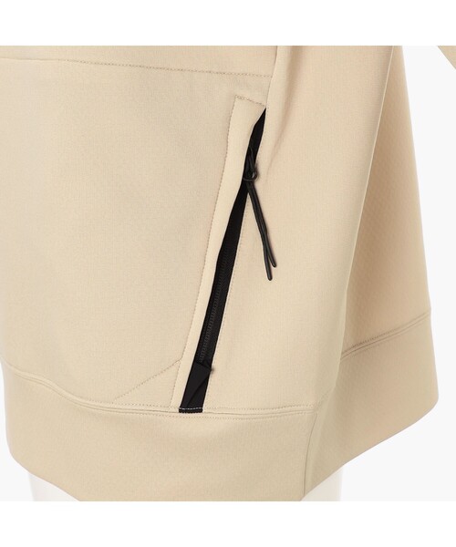 BRIEFING（ブリーフィング）の「【BRIEFING GOLF／ブリーフィングゴルフ】CE MEN’S MESH FAKE LAYERED HALFZIP（Tシャツ/カットソー・メンズ・ベージュ・L）」の6枚目の写真