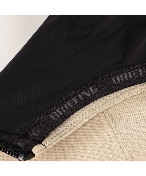 BRIEFING（ブリーフィング）の「【BRIEFING GOLF／ブリーフィングゴルフ】CE MEN’S MESH FAKE LAYERED HALFZIP（Tシャツ/カットソー・メンズ・ベージュ・L）」の8枚目の写真