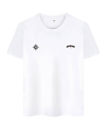 CROSSDOT（クロスドット）の「ブラックマーク 半袖Tシャツ 10カラー [CRSE_9102]（Tシャツ/カットソー）」