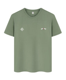 CROSSDOT（クロスドット）の「ブラックマーク 半袖Tシャツ 10カラー [CRSE_9102]（Tシャツ/カットソー）」
