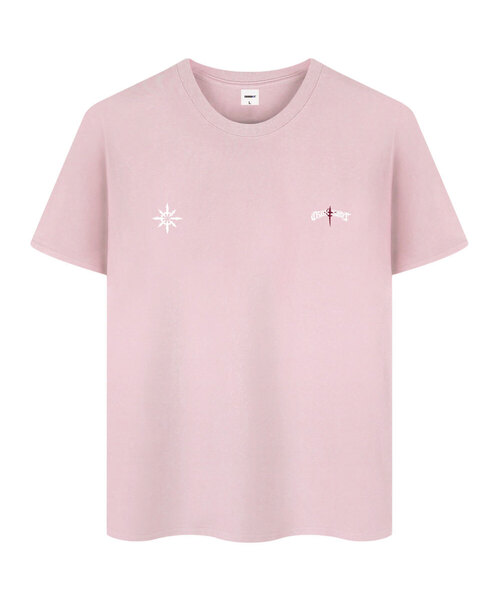 CROSSDOT（クロスドット）の「ブラックマーク 半袖Tシャツ 10カラー [CRSE_9102]（Tシャツ/カットソー・メンズ・ホワイト/ブラック/ベージュ/ネイビー/グレー/レッド/カーキ/ピンク/アイボリー/バイオレット・MEDIUM/LARGE/X-LARGE/2XL/4XL/3XL）」の9枚目の写真