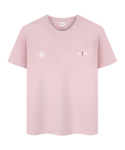 CROSSDOT（クロスドット）の「ブラックマーク 半袖Tシャツ 10カラー [CRSE_9102]（Tシャツ/カットソー・メンズ・ホワイト/ブラック/ベージュ/ネイビー/グレー/レッド/カーキ/ピンク/アイボリー/バイオレット・MEDIUM/LARGE/X-LARGE/2XL/4XL/3XL）」の15枚目の写真