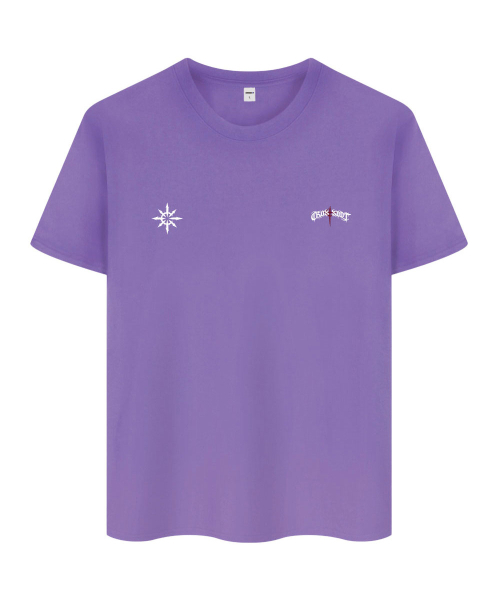 CROSSDOT（クロスドット）の「ブラックマーク 半袖Tシャツ 10カラー [CRSE_9102]（Tシャツ/カットソー・メンズ・ホワイト/ブラック/ベージュ/ネイビー/グレー/レッド/カーキ/ピンク/アイボリー/バイオレット・MEDIUM/LARGE/X-LARGE/2XL/4XL/3XL）」の18枚目の写真