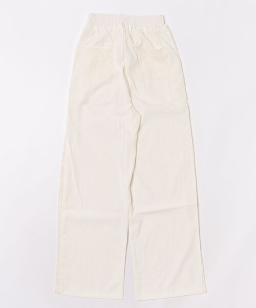 almo(アルモ)の「【Bls】 【ZL】【Bling Leads】サイドレース イージーパンツ(BL)(その他パンツ・レディース・ブルー/ホワイト・MEDIUM/LARGE)」の5枚目の写真