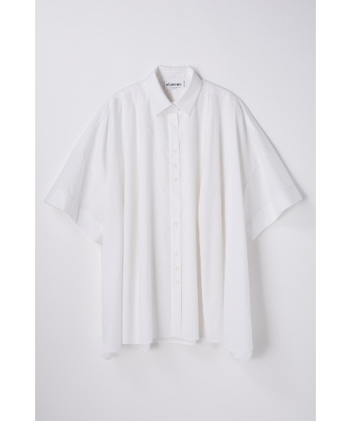 nagonstans（ナゴンスタンス）の「volume shirt（シャツ/ブラウス・レディース・キャメル/ホワイト・MEDIUM）」の2枚目の写真