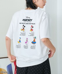 【MICKEY（ミッキー）/別注】アソートロゴプリント 半袖ユニTシャツ（WEB限定サイズあり）