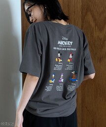 【MICKEY(ミッキー)/別注】アソートロゴプリント 半袖ユニTシャツ(WEB限定サイズあり)